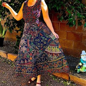 SOLD Mojave Closet Vintage Upcycle House Dress